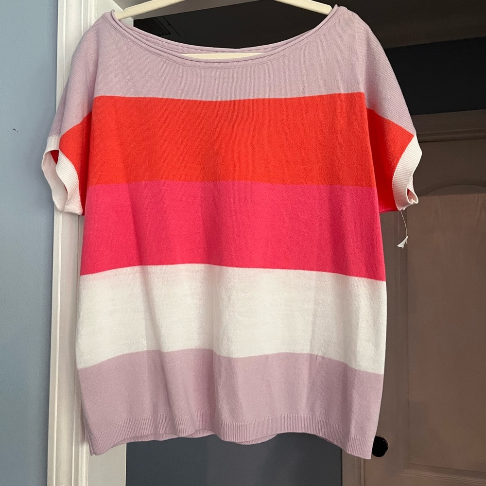 Colorful Striped Women's Sweater